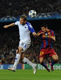 Mikael Antonsson mod Barcelona