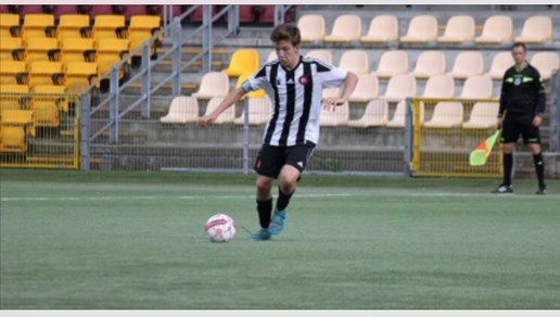 Mert under U16-pokalfinalen